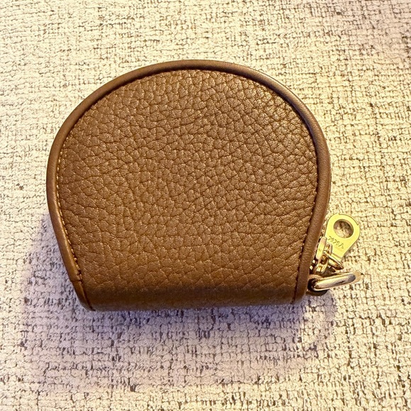 Dooney & Bourke Brown Leather Vintage Coin Purse 3.5x3 EUC - Picture 2 of 7